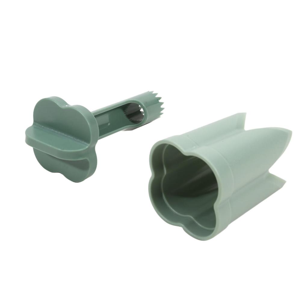 Инструмент для удаления сердцевины и семян фруктов и перцев 2-в-1, Портативная бытовая кухонная утварь, Многоразовый АБС-пластиковый овощерез для удаления сердцевины