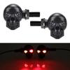 Fog Light Signal Motorcycle LED Lights Skull Shape Lights ABS Plastic Material