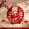 Three-Dimensional Double Happiness Wedding Ornaments & Room Decorations