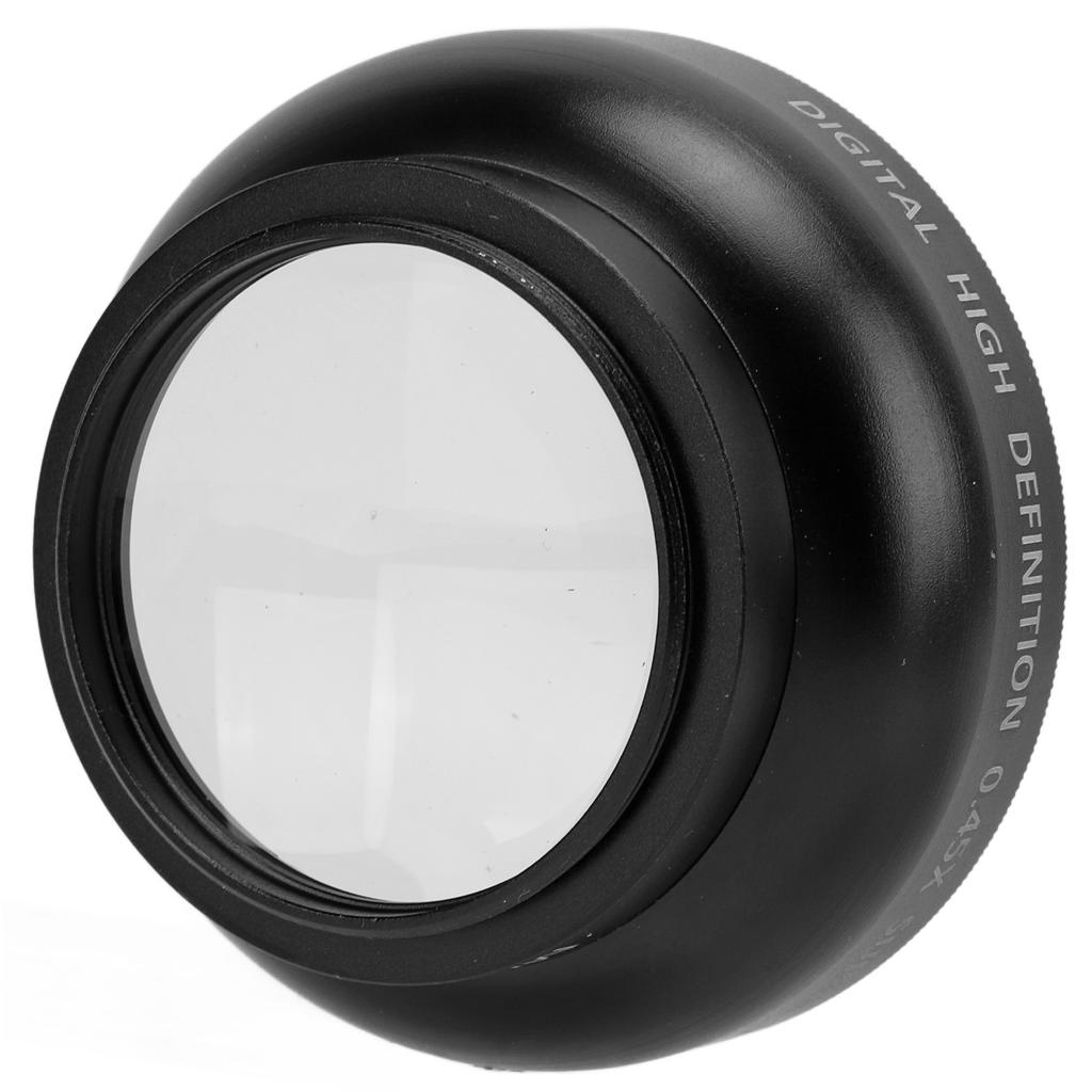 43mm 0.45X Wide Angle Lens Alloy and Optical Glass for 43MM Filter Aperture Camera Lenses