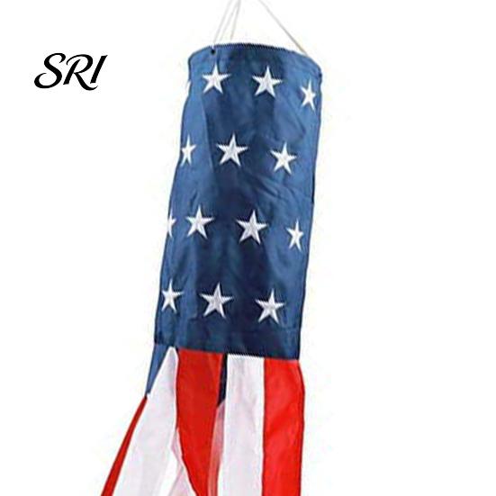 Weatherproof Flag Polyester American Wind 4th of July Decorations Independence Outdoor Day Patriotic Display for Garden Yard