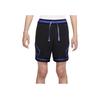 FW22 Stripe Logo Print Drawstring Straight Leg Athletic Shorts Men Bottoms Black DV9002-010