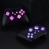 eXtremeRate Multicolor Illuminated Thumbstick Start Back Share for Xbox Series ABXY Buttons for Xbox Series and DTF LED Kit for Xbox Series