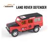 1/32 масштаб Land Rover Defender, литая под давлением модель автомобиля, игрушечный автомобиль с откатным механизмом, звуком и светом для детей, коллекция подарков для мальчиков и девочек