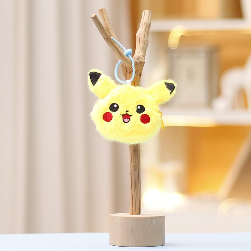 Rabbit Panda Cat Key Chain Cartoon Girl Backpack Decorative Pendant Doll Plush