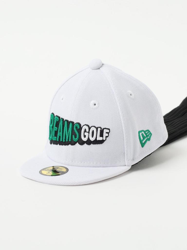 [Beams Golf] SS TEE [Special Order] NEW ERA 3D Logo 59FIFTY Head Cover (Fairway Wood) WHITE - 81040328123