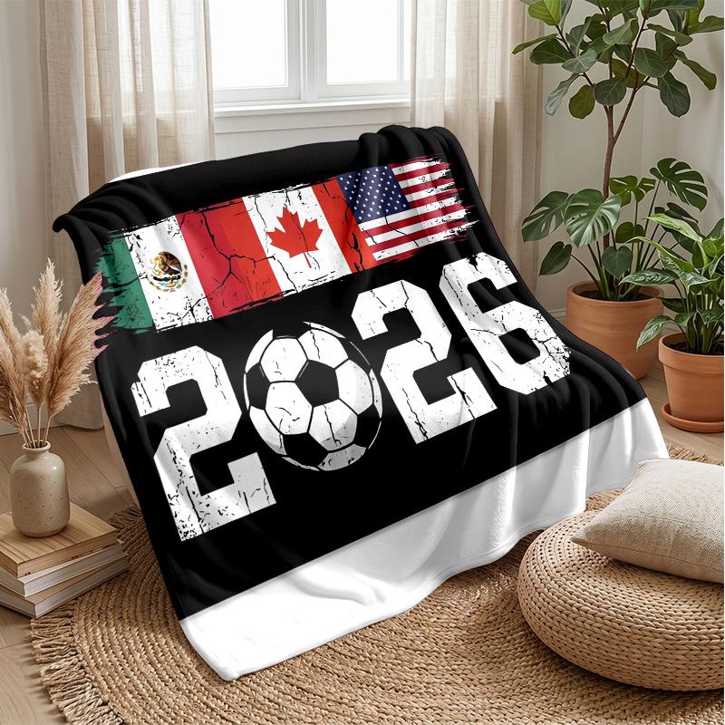England national football team Theme blanket Soft Flannel Blanket Plush Throw Blanket Cozy Sofa Bed Blanket for Home Decor