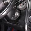 For Subaru Forester 2013 2014 2015 2016 2017 2018 Soft Carbon Fiber Car Ignition Switch Cover Trim Sticker Car