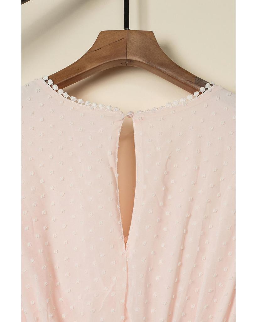 Azura Exchange Платье макси с кружевной отделкой