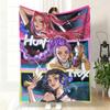 Kpop Witch Hunters Blanket Blanket Witch Hunters Peripheral Nap Blanket Printed Flannel Office Sofa Blanket