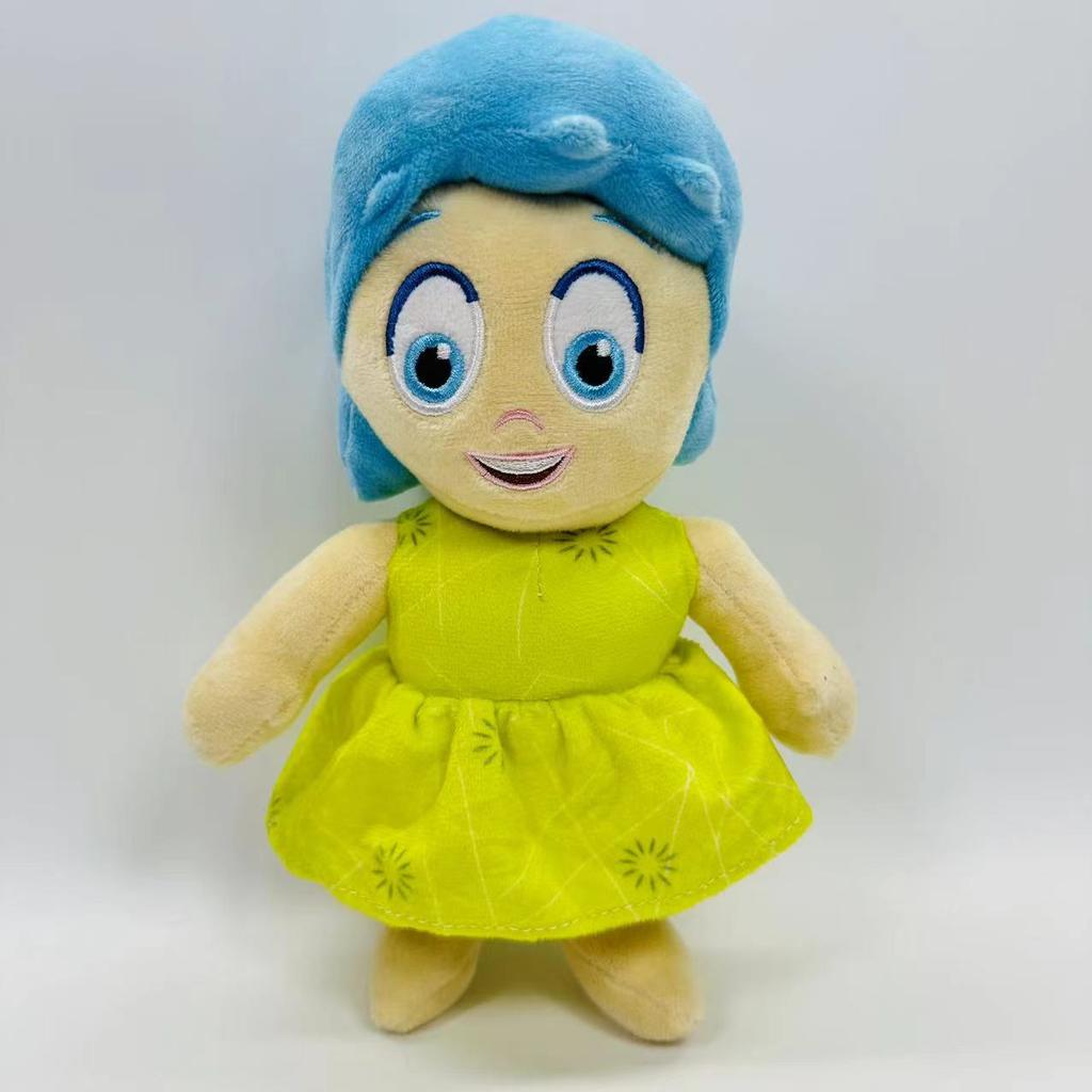 Горячие Плюшевые Куклы Inside Out 2 Плюшевая Игрушка Inside Out Милый Мультяшный Плюшевый Человечек Мягкая Набитая Аниме Периферийные Игрушки Подарки на День Рождения