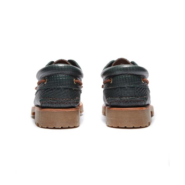 Timberland Authentics Серия 3-глазковые Модные Удобные Туфли-лодочки Мужская Обувь Темно-зеленый A2PDQEEQ