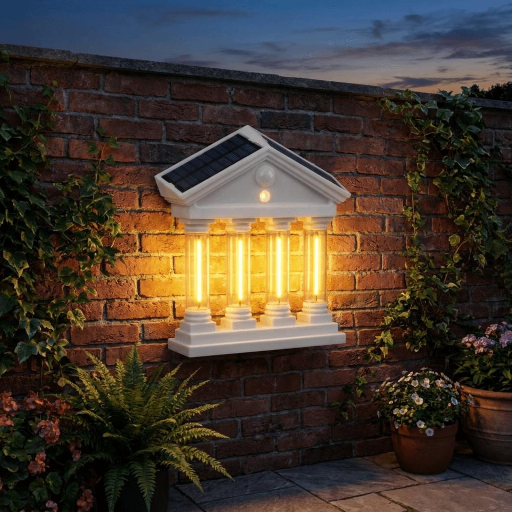Steady Bright Illumination Solar Wall Lamp High Bright Home Exterior Light Outdoor Spaces