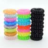 10 Pcs Plastic Hair Ties Spiral Hair Ties No Crease Coil Hair Tie Ponytail