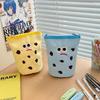 Foldable Pen Holder Pen Bag Funny Cookie Pencil Case Girl Cosmetic Bag Portable Storage Bag Student Stationery Gifts