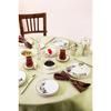 Lux Ceramic Azalea 14 Piece Round Breakfast Set For 6 Persons