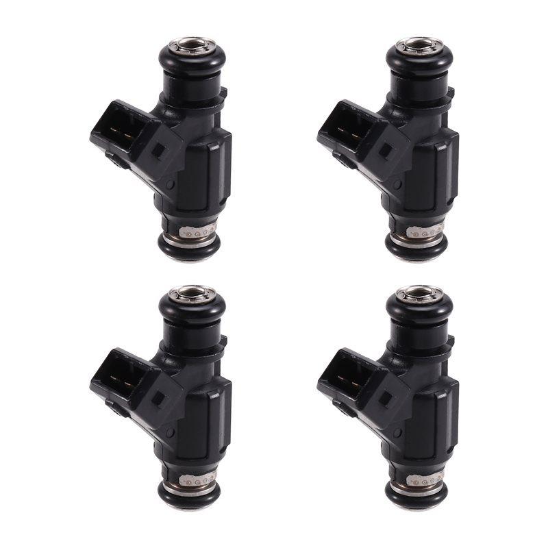 ABOK-Fuel Injector Nozzles 4X For Mercury Mariner Outboard Motor 60HP Models 25335288 877826 892123002