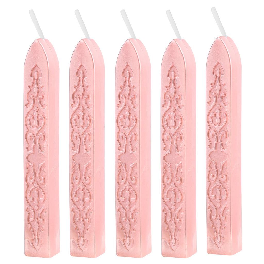 5 шт. восковых печатей, антикварные восковые печатей с фитилем для почтового письма, ретро-винтажная восковая печать, приглашение на свадьбу