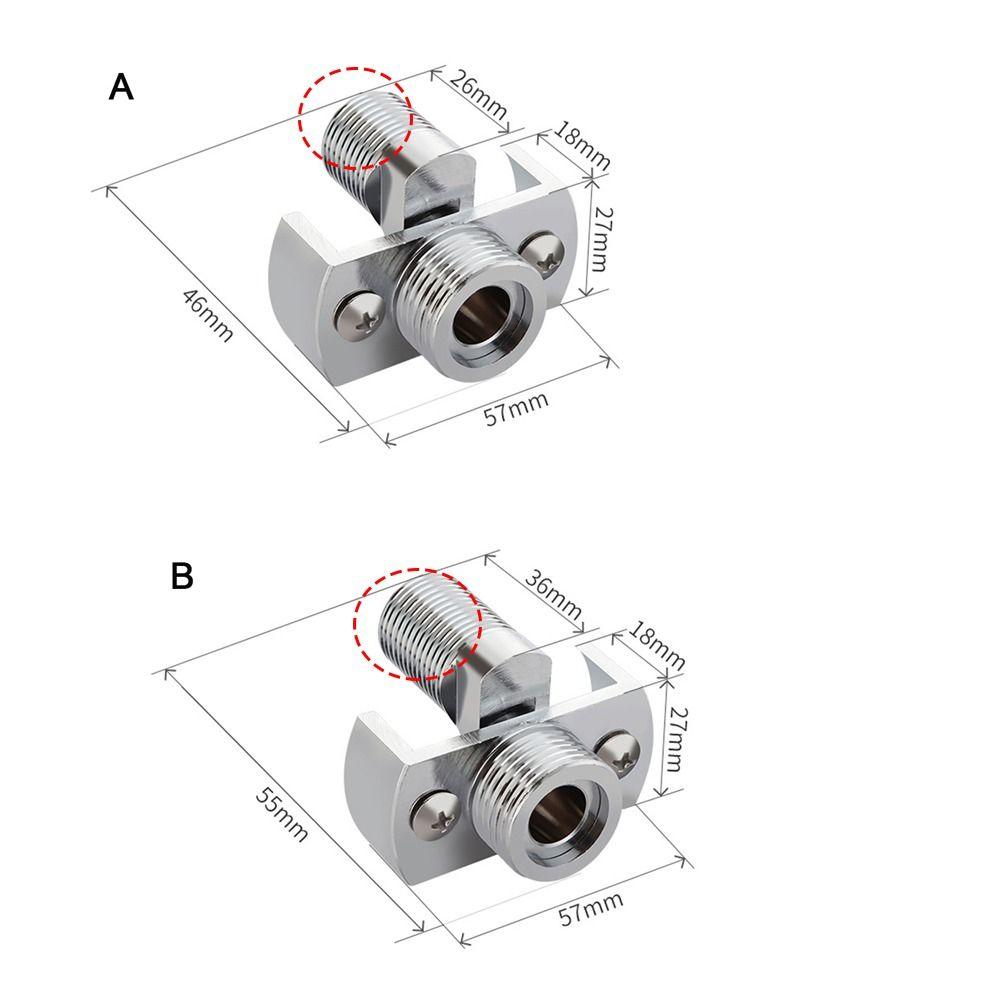 Accessories Shower Faucet Adapter Eccentric Screw Corner Angled Curved Foot Angle Adjustment