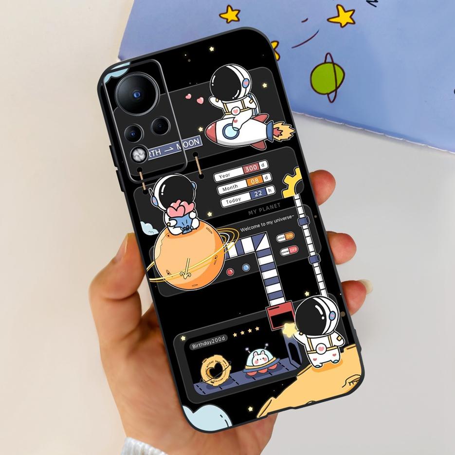 Чехол для Infinix Note 11 X663 X663B Стильный окрашенный задний чехол 6,7'' Ударопрочный чехол для телефона Для Infinix Note 11 Note11 Мягкий чехол