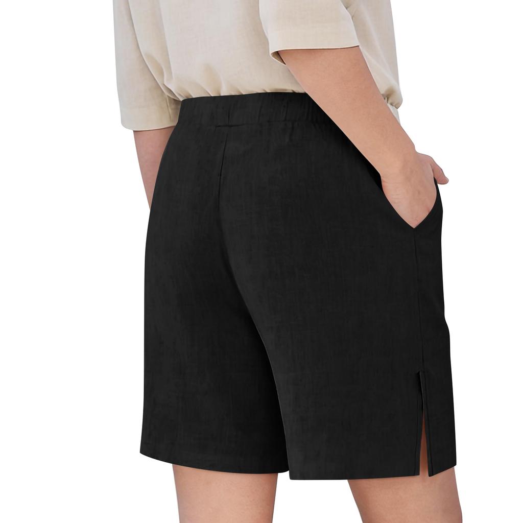 Women's Casual, Loose-fitting -color Pants With Pockets