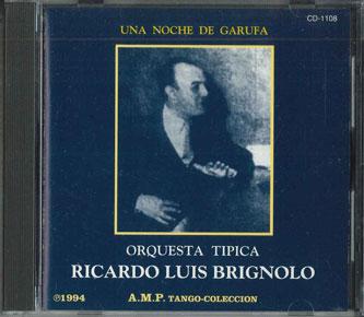 CD ОДИН ЦВЕТ ГАРРУФЫ - Рикардо Луис Бриньоло CD1108 A.M.P. Япония Классический Б/У