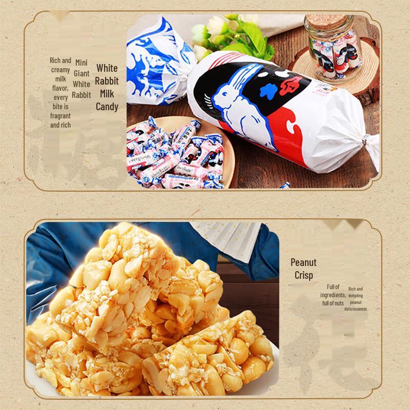 Song Yu Hao Shanghai Specialty White Rabbit Candy & Pastry Gift Box