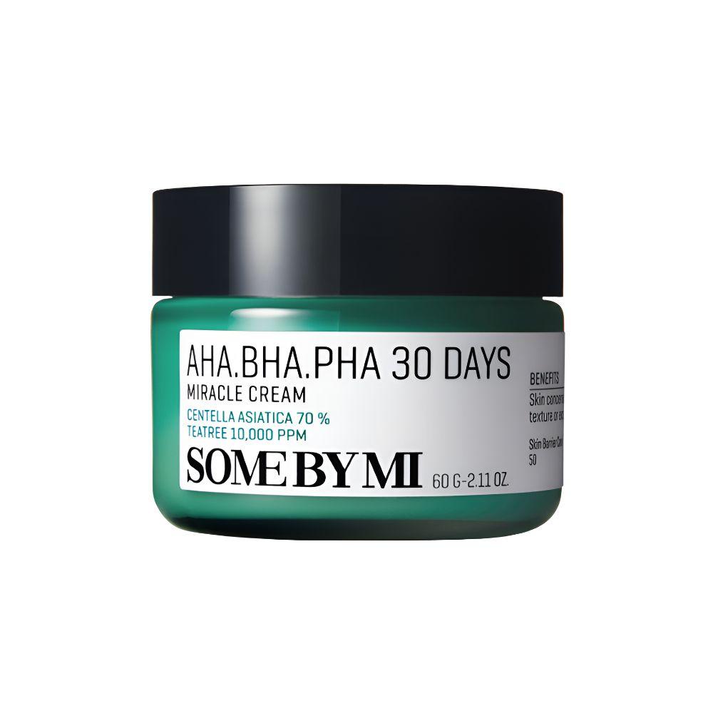 SOME BY MI Крем AHA BHA PHA 30 Days Miracle Уход за кожей с акне и сужение пор Увлажняющий 60 г