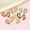 European and American Style Titanium Steel Seashell Earrings for Women - Cute & Playful Stainless Steel Jewelry.