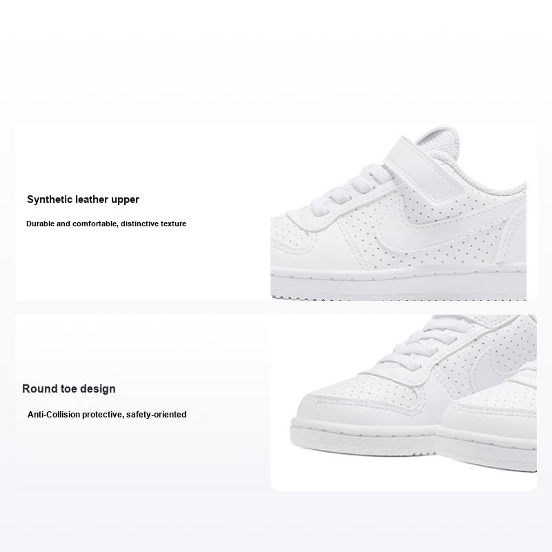 Nike Детские кроссовки Court Borough Low SL PS Triple White AV3167-100