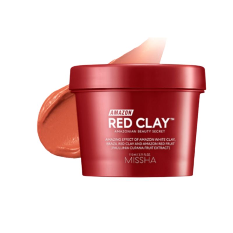 MISSHA Amazon Маска-маска из красной глины для пор Глубокое очищение Уход за порами Смываемая маска 110 мл