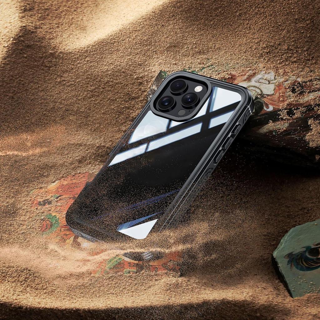 Подходит для iPhone16 Pro Встроенный 9H стеклянный чехол для мобильного телефона Магнитный кронштейн Защита от падения Беспроводная зарядка