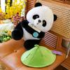 New camera panda doll cute national treasure giant panda plush doll birthday gift panda house gift
