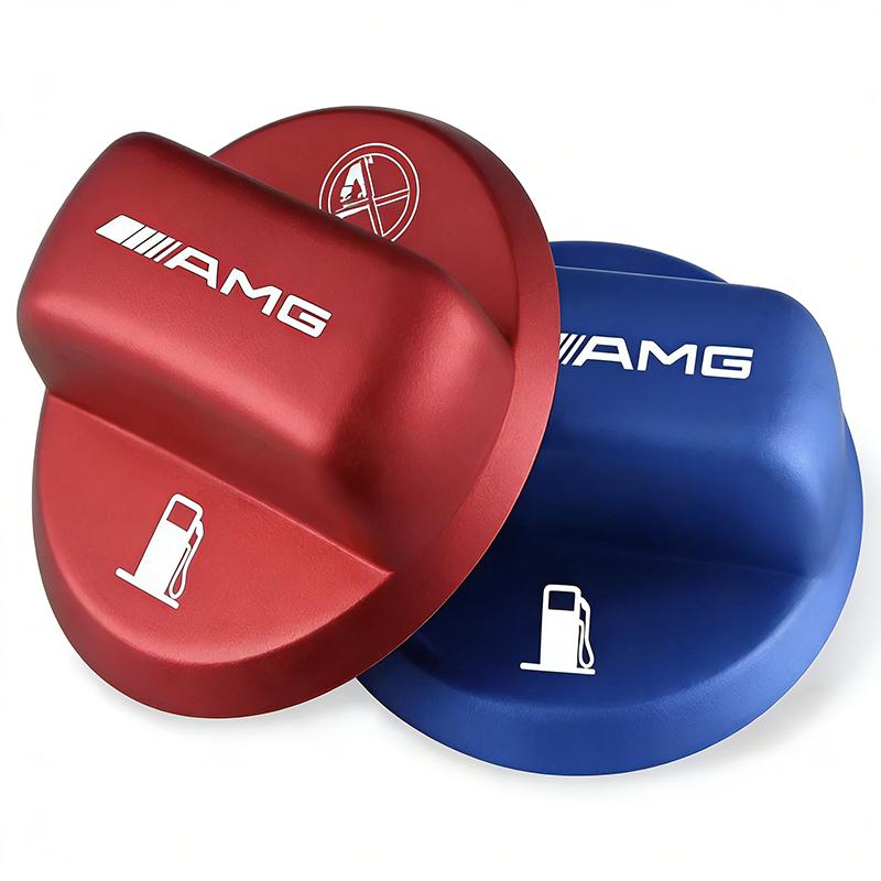 WUGL8 Car Logo Fuel Tank Cap Protection Cover Accessories For Mercedes Benz AMG A B C E G CLA GLA W211 W214 W205 W203 W204 W206 W220