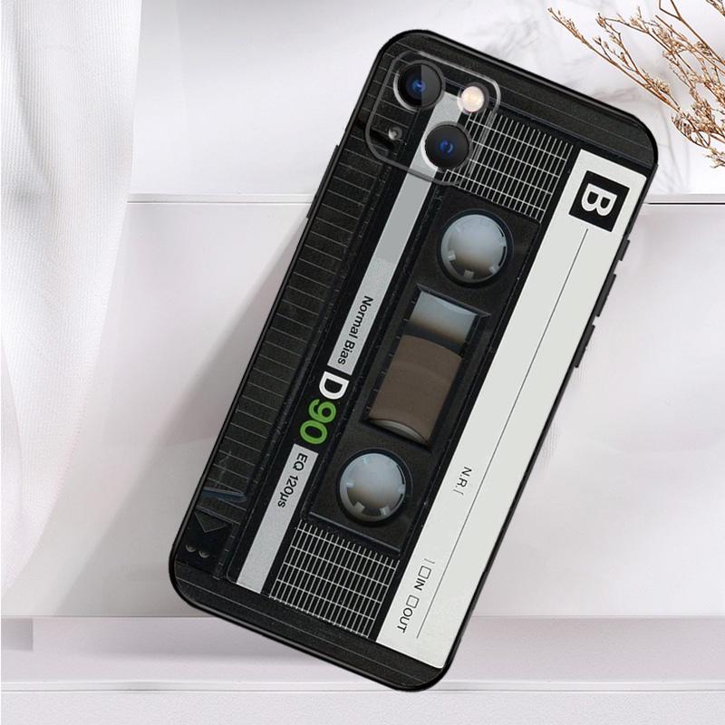 Cassette Mix Tape Phone Case For iPhone 16 15 14 13 12 11 Pro Max Mini X XR XS Max 7 8 Plus Back Cover