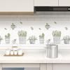 Yousheng Oil-Proof Wall Sticker Self Adhesive Kitchen Wall Sticker Water-Resistant Sticker Protect Walls from Oil Stain for Cupboard Cabinet
