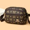 Large-capacity Fashionable Bag, High-end Retro Printed Single-shoulder Bag, Trendy Crossbody Women's Bag