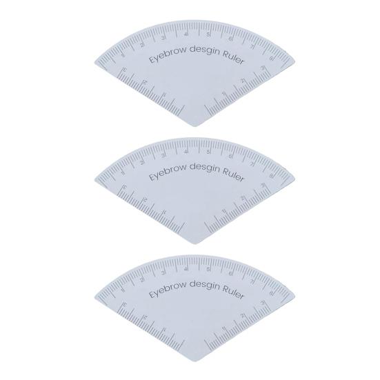 Eyebrow Design Ruler Portable Fast Drawing Guide Professional Eyebrow Shaping Tool for Beginners Pros