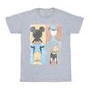 Disney Mens Mickey Mouse Four Backs T-Shirt