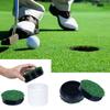 1/2pcs Simulated Lawn Golf Hole Putting Green Cover Golf Practice Training Aids Green Hole Cup Cover Easy To Use