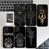 V-Викинг Логотип V-Вегвизир Чехол для Телефона Для IPhone 17 Pro Max Air Задняя Крышка 16 15 14 13 12 11 Pro Max Чехол