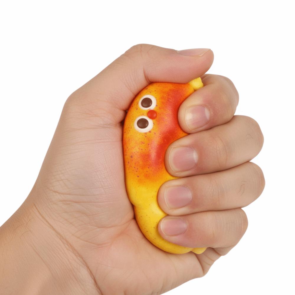 Slow Rebound Squeezable Toy Realistic Sausage-Style Fidget Toy Pinch Toy Squishy Toy Adults