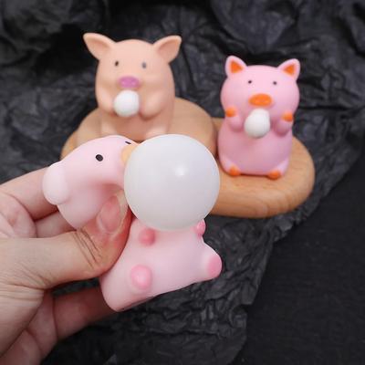 Игрушки-фиджет Милая свинка Мягкие игрушки-свинки Игрушки-сжиматели Милый свиноматка Сенсорные игрушки-антистресс Игрушки для снятия стресса для детей и взрослых