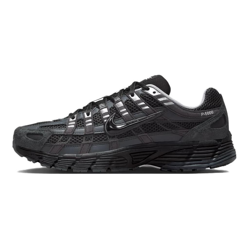 Nike P-6000 Антрацит Хром Мужские Кроссовки Черный Металлик-Серебристый HF0015-002