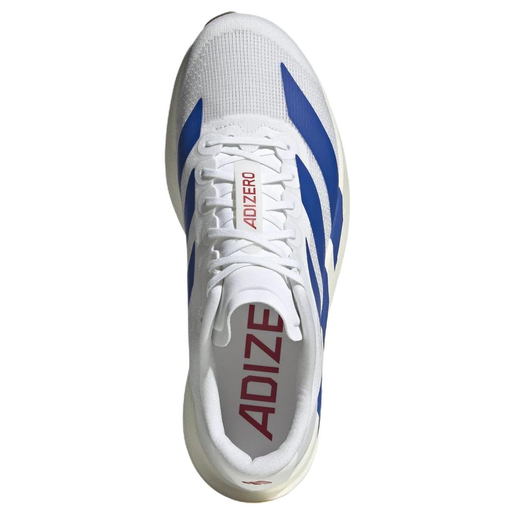 Adidas Adizero Evo SL White Royal Blue Men Sneakers Cloud-White Pure-Ruby JS4494
