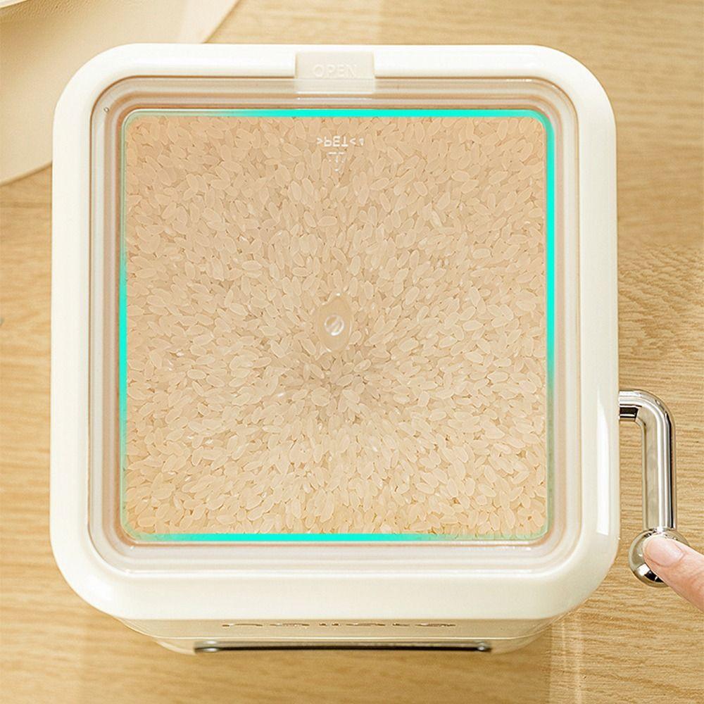BPA-Free Kitchen  Rice Bucket Sealed Cereal  Storage Bin Rice Storage Container  Pantry Storage