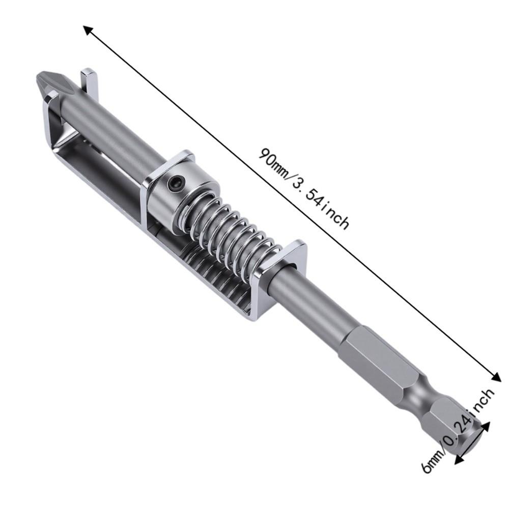 2pcs Non Magnetic Screw Retaining Tool Single Hand Screw Gripper For Electricians