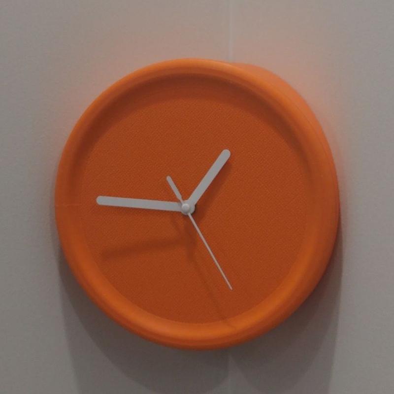 3D Printing DIY Elegant Wall Clock Concave Angle Living Room Luxury Wall Clocks 8 Inch Modern Minimalist Unique Clock Interior Silent Movement Clocks