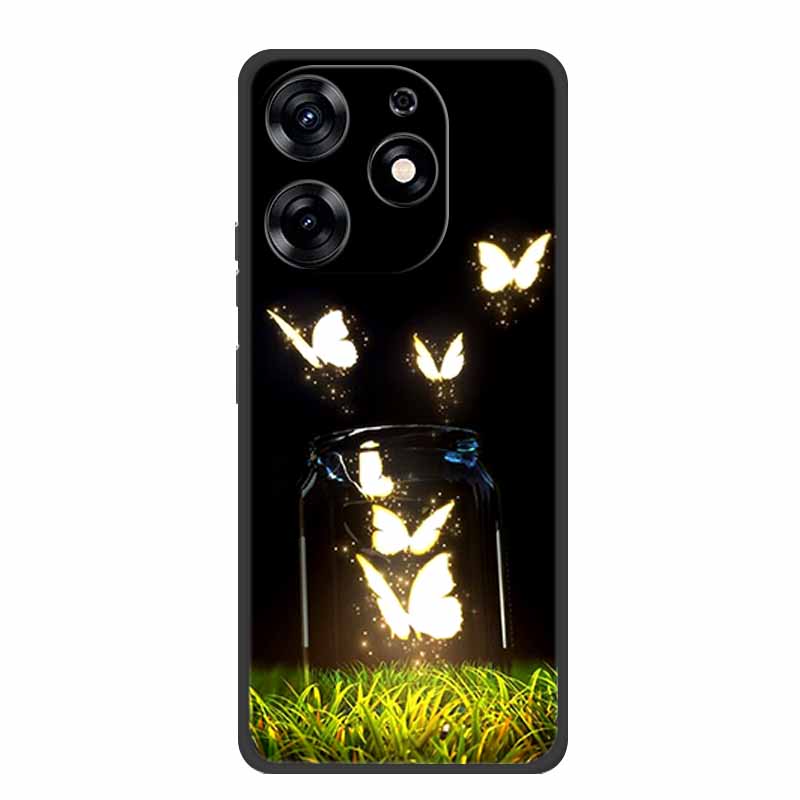 Чехол для Tecno Spark 20 Pro Spark20 Pro Черный Силиконовый Мягкий Задний Чехол для Tecno Spark 10 Pro Ki7 Чехол для Телефона Spark10 Pro