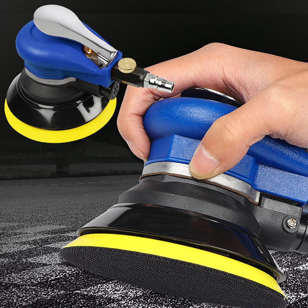 Машина для полировки и нанесения воска для автомобилей, Пневматическая машина для наждачной бумаги, Пневматическая полировальная машина, Шлифовальный станок, Шлифование, Сухое шлифование